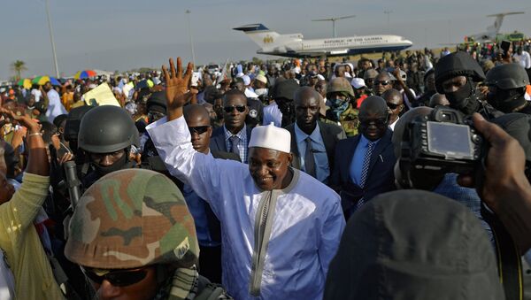 Gambiya Devlet Başkanı Adama Barrow - Sputnik Türkiye