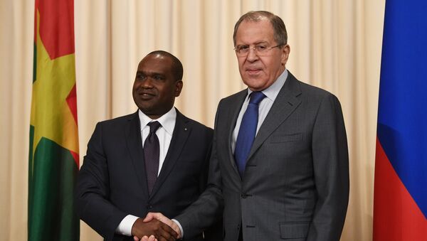 Rusya Dışişleri Bakanı Sergey Lavrov- Burkina Faso Dışişleri Bakanı Djibrill Bassole - Sputnik Türkiye