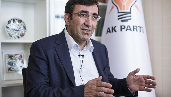 AK Parti Tanıtım ve Medyadan Sorumlu Genel Başkan Yardımcısı Cevdet Yılmaz - Sputnik Türkiye