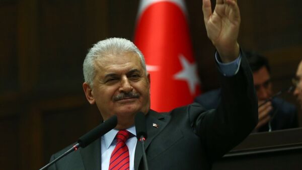AK Parti Genel Başkanı ve Başbakan Binali Yıldırım - Sputnik Türkiye