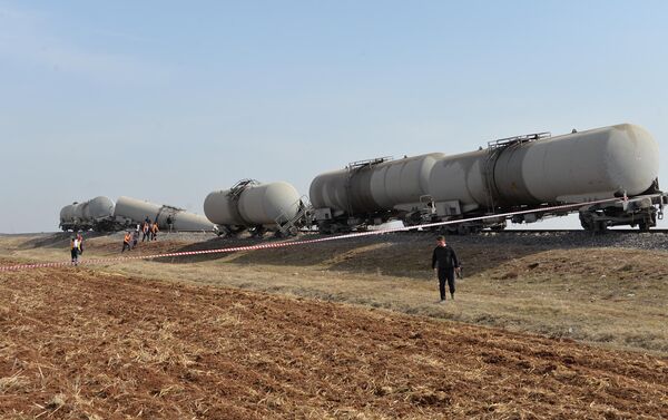 Diyarbakır'da yük trenine saldırı düzenlendi - Sputnik Türkiye