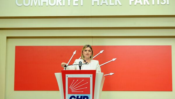 CHP Genel Başkan Yardımcısı ve Sözcüsü Selin Sayek Böke - Sputnik Türkiye