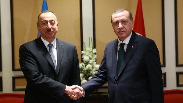 Recep Tayyip Erdoğan - İlham Aliyev - Sputnik Türkiye