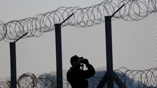 Macaristan - Sırbistan sınırındaki tel örgüler - Sputnik Türkiye