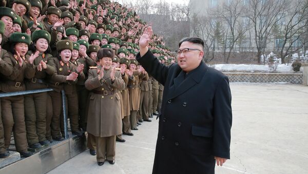 Kuzey Kore lideri Kim Jong un - Sputnik Türkiye