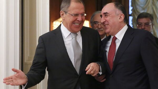 Rusya Dışişleri Bakanı Sergey Lavrov ve  Azeri mevkidaşı Elmar Memmedyarov - Sputnik Türkiye