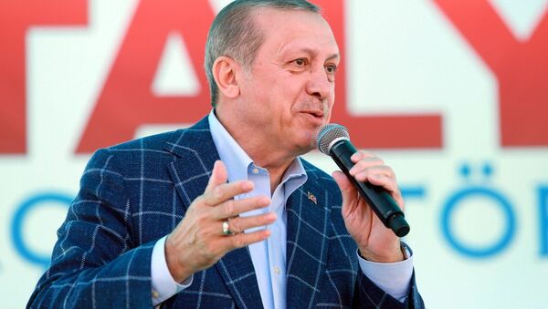 Türkiye Cumhurbaşkanı Recep Tayyip Erdoğan - Sputnik Türkiye