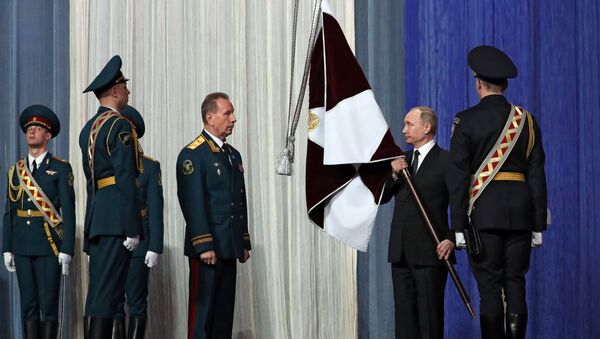 Vladimir Putin - Rosgvardiya Günü - Sputnik Türkiye