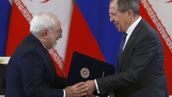 İran Dışişleri Bakanı Cevad Zarif ve Rusya Dışişleri Bakanı Sergey Lavrov - Sputnik Türkiye