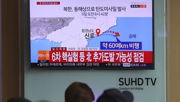 Kuzey Kore'den yeni balistik füze denemesi - Sputnik Türkiye