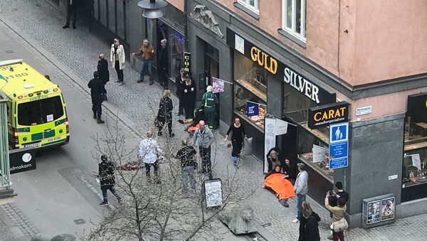 Stockholm saldırısı - Sputnik Türkiye