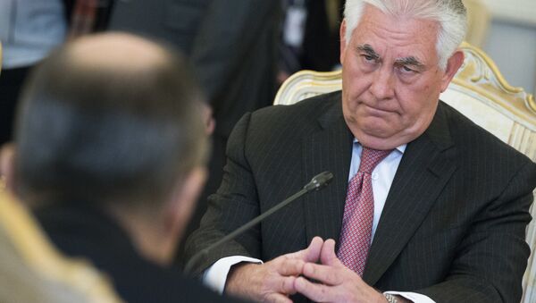 ABD Dışişleri Bakanı Tillerson ilk kez Moskova'da - Sputnik Türkiye