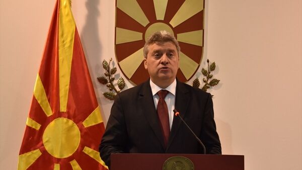 Makedonya Cumhurbaşkanı Gyorge İvanov - Sputnik Türkiye
