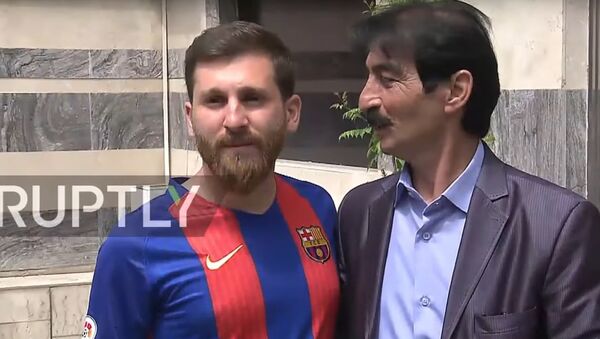 Messi'nin İranlı 'ikizi' - Sputnik Türkiye