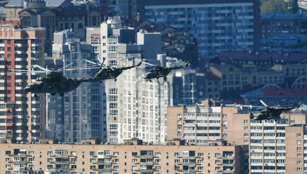 Mi-26 ağır nakliye helikopteri. - Sputnik Türkiye
