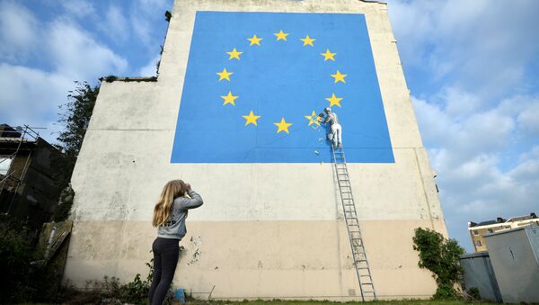 Banksy-Brexit - Sputnik Türkiye