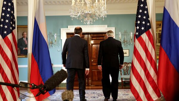 Rusya Dışişleri Bakanı Sergey Lavrov- ABD Dışişleri Bakanı Rex Tillerson - Sputnik Türkiye