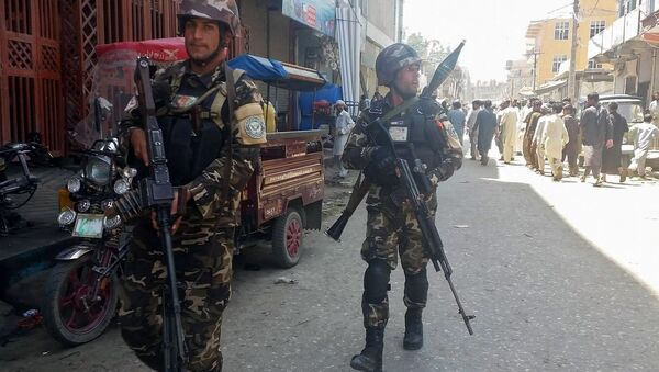 Celalabad'da Afganistan polisi - Sputnik Türkiye