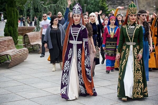 Tiflis'te Milli Kıyafet Günü kutlamaları - Sputnik Türkiye