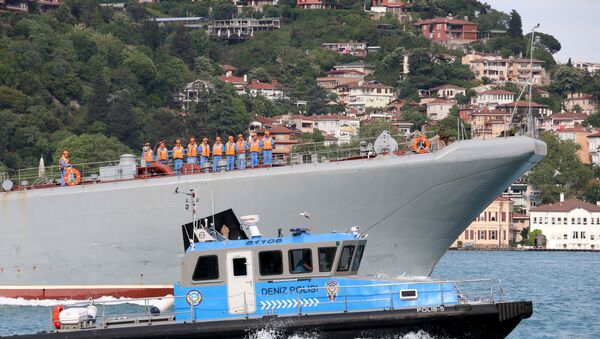 Rus Karadeniz Filosu'na bağlı savaş gemisi - Sputnik Türkiye