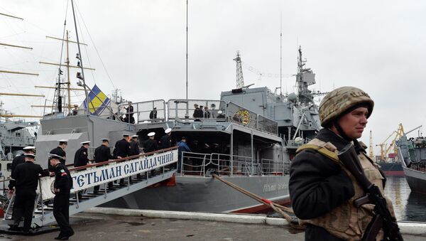 Ukrayna'nın amiral gemisi Getman Sagaydaçnıy - Sputnik Türkiye