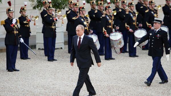 Vladimir Putin - Paris - Sputnik Türkiye