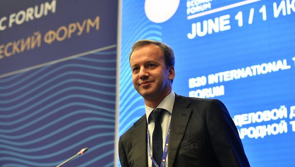 Rusya Başbakan Yardımcısı Arkadiy Dvorkoviç / St. Petersburg Ekonomi Forumu - Sputnik Türkiye