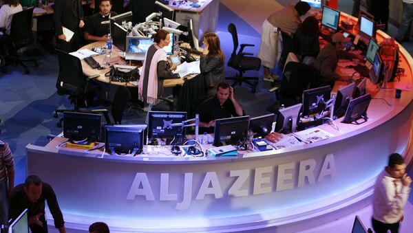 Al Jazeera stüdyosu - Sputnik Türkiye