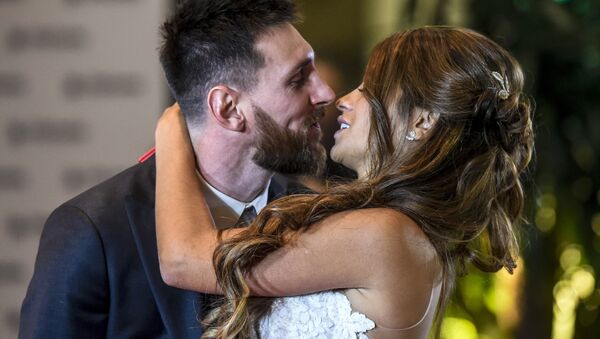 Lionel Messi evlendi - Sputnik Türkiye