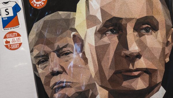 Rusya Devlet Başkanı Vladimir Putin- ABD Başkanı Donald Trump - Sputnik Türkiye