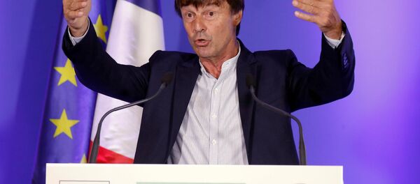 Fransa Ekoloji ve Sosyal Dönüşüm Bakanı Nicolas Hulot - Sputnik Türkiye