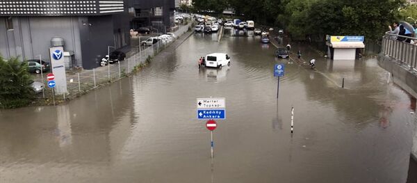 İstanbul'da sel - Sputnik Türkiye