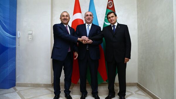Türkiye-Azerbaycan-Türkmenistan Üçlü Dışişleri Bakanları 4. Toplantısı - Sputnik Türkiye