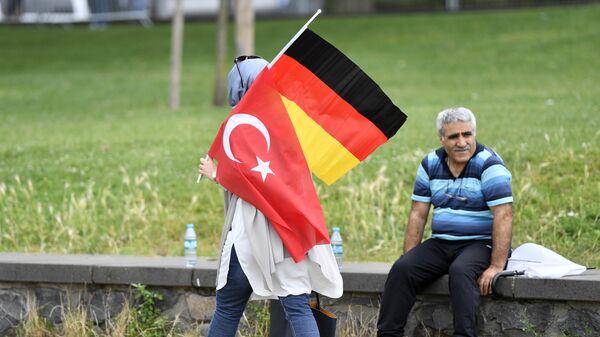 Almanya- Türkiye- Bayrak - Sputnik Türkiye
