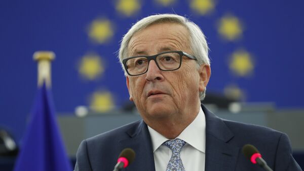AB Komisyonu Başkanı Jean-Claude Juncker, Birliğin Durumu konuşması - Sputnik Türkiye