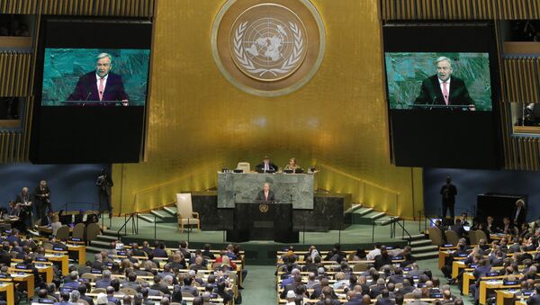 Birleşmiş Milletler Genel Sekreteri Antonio Guterres - Sputnik Türkiye