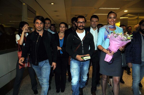 Bollywood yıldızı Aamir Khan İstanbul'da - Sputnik Türkiye