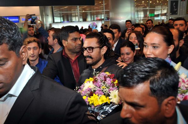 Bollywood yıldızı Aamir Khan İstanbul'da - Sputnik Türkiye