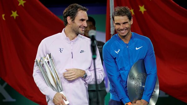 Rafael Nadal - Roger Federer - Sputnik Türkiye
