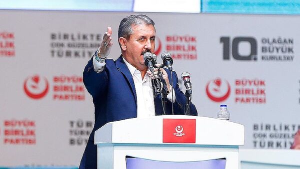 BBP Genel Başkanı Mustafa Destici - Sputnik Türkiye