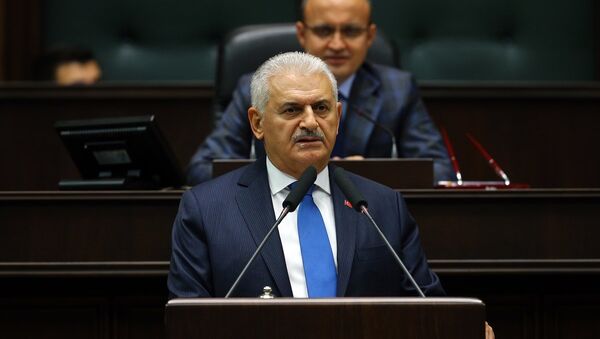 AK Parti Genel Başkan Vekili ve Başbakan Binali Yıldırım - Sputnik Türkiye