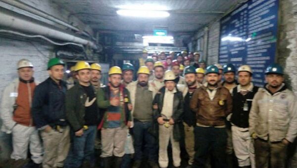 Bartın'da 'madenden çıkmama' eylemi - Sputnik Türkiye
