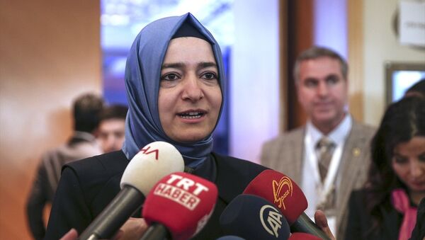 Aile ve Sosyal Politikalar Bakanı Fatma Betül Sayan Kaya - Sputnik Türkiye