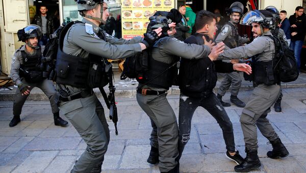 İsrail polisi, Kudüs'te gözaltılara başladı. - Sputnik Türkiye