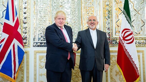 Boris Johnson Johnson, İran'da - Sputnik Türkiye