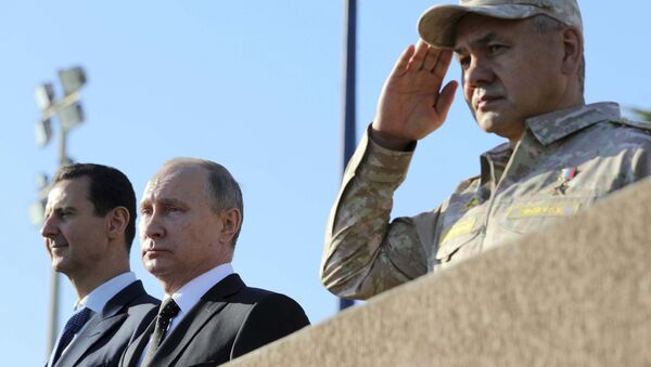 Rusya Devlet Başkanı Vladimir Putin- Suriye Devlet Başkanı Beşar Esad - Sputnik Türkiye