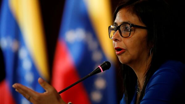 Venezüella Kurucu Meclis Başkanı Delcy Rodriguez - Sputnik Türkiye
