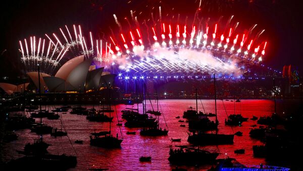 Sydney- Yeni yıl kutlamaları-2018 - Sputnik Türkiye