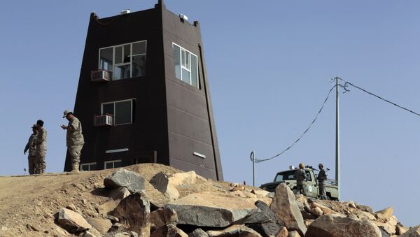 Yemen-Suudi Arabistan sınırındaki Suudi askerler - Sputnik Türkiye