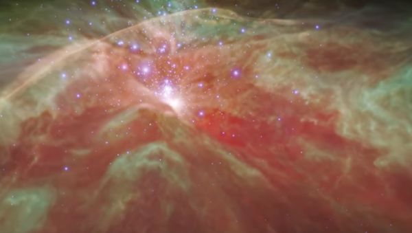NASA’nın videosu Orion bulutsusuna ‘uçuruyor - Sputnik Türkiye